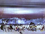 Yves Tanguy The Ribbon of Extremes painting
